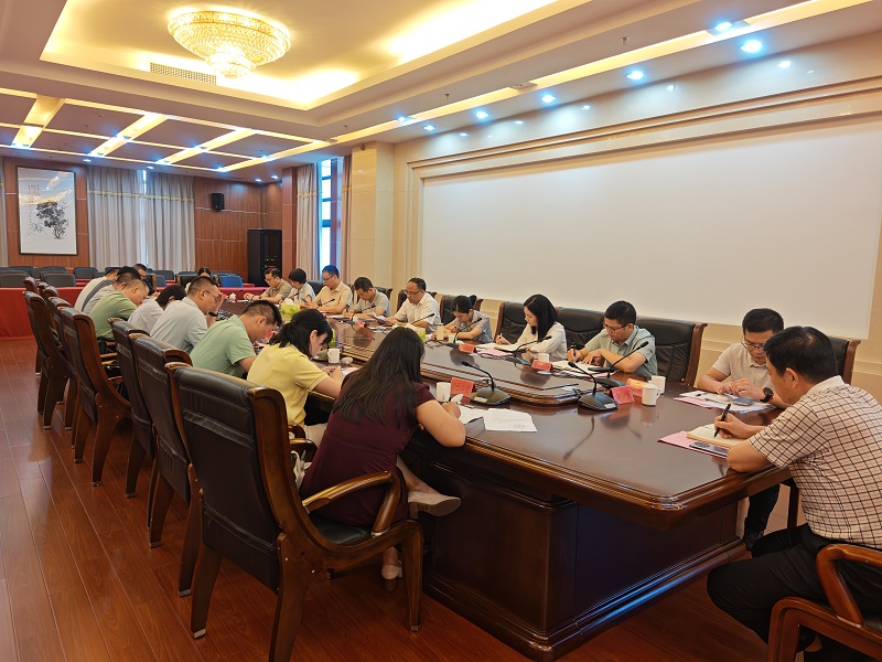 福建省森林“四库”联动试点区建设省级部门协作工作机制联络员会议在省林业局召开